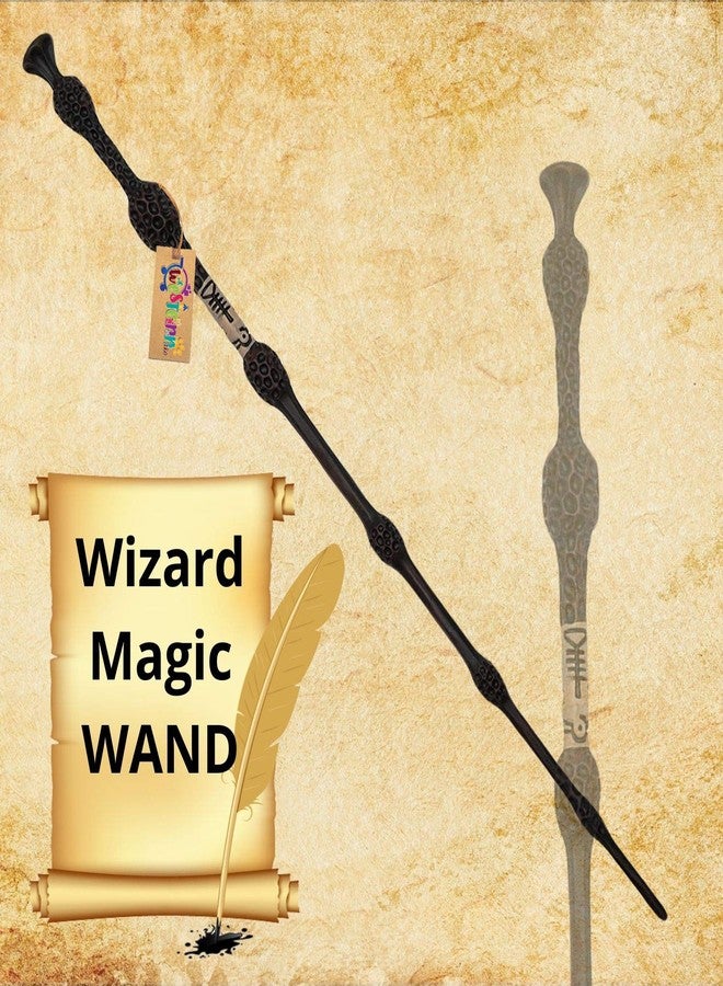 Western Era Classic Metal Core Handcrafted Professor Albus Magic Sorcerer’s Dumbledore Wand | Wizard Stick Collectible Cum Cosplay Accessory (34 CMs Length) - Image 2